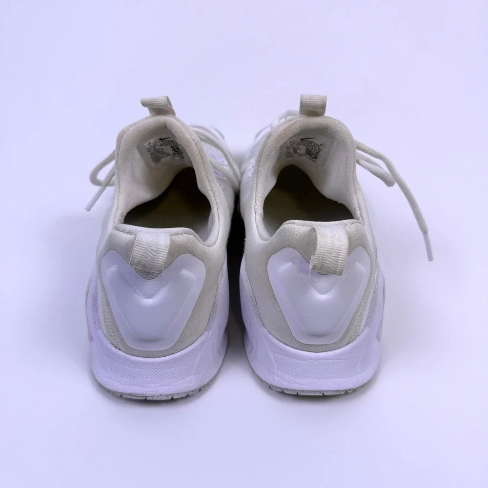 Nike Free Metcon 6 Training Shoes Womens 9 White FJ7126-101 Gym Sneakers